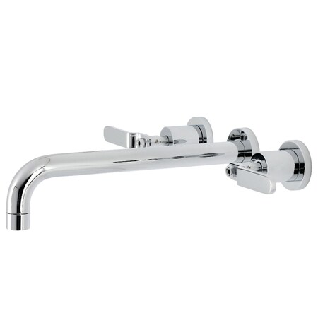 Kingston Brass KS8051KL Wall Mount Tub Faucet, Polished Chrome KS8051KL
